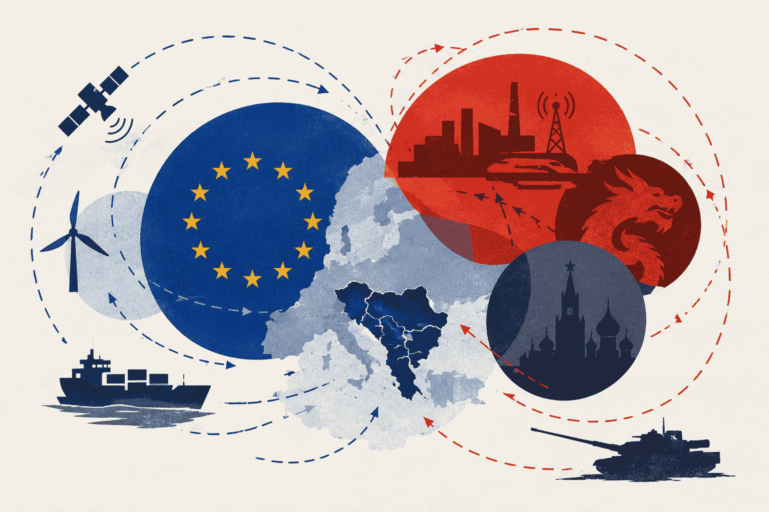 A e forcon zgjerimi Bashkimin Europian? Ballkani Perëndimor, konkurrenca ndërmjet fuqive të mëdha dhe rasti i Shqipërisë